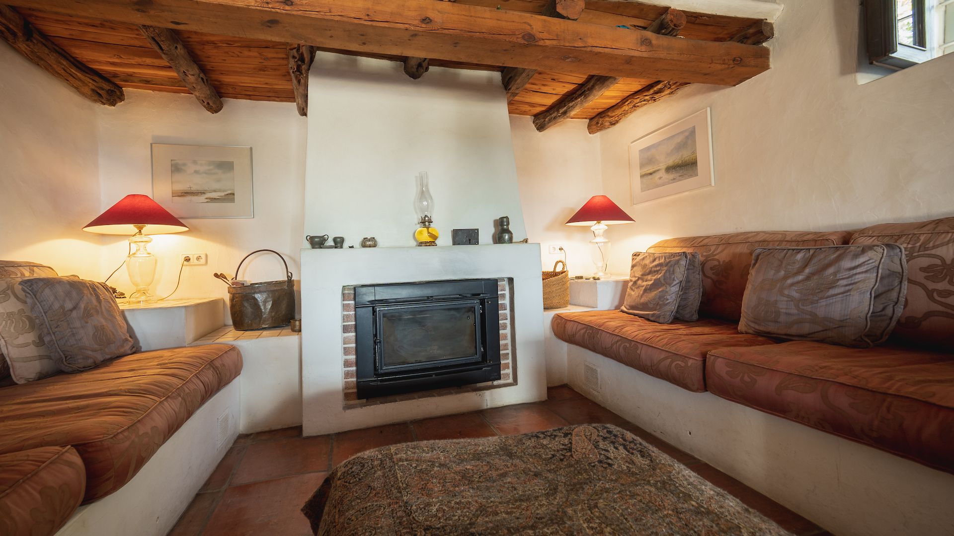 resa estates ibiza  finca sale rental license st jordi fire place.jpg